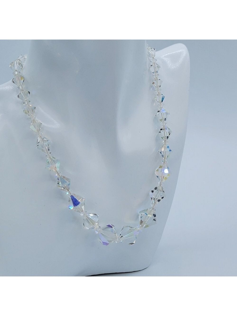 Vintage Crystal AB Necklace #3002